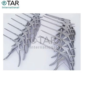 Pinzas Kerrison Reutilizables de 20 cm con Inclinación de 40 Grados hacia Abajo, Instrumentos Médicos Quirúrgicos Básicos de Acero Inoxidable de Alta Calidad para Cirugía de Columna Vertebral - Product Image 5