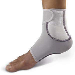 Sangle de soutien de cheville en néoprène élastique avec protection pour les séances de sport et les activités quotidiennes, fermeture à lacets flexible - Product Image 2