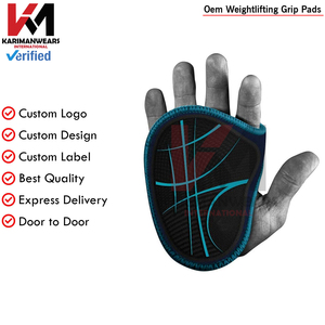 Coussinets de préhension durables pour hommes et femmes, entraînement de musculation, soulevé de terre, antidérapants, fournisseur OEM - Product Image 2