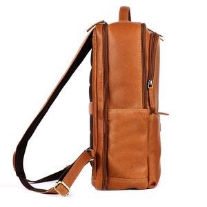 High Demand Genuine <b>Leather</b> <b>Backpack</b> for <b>Men</b> Premium Casual Travel Laptop <b>Backpack</b> From India - Product Image 2