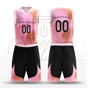 Uniforme de Baloncesto de Buena Calidad, Nuevo Diseño, 100% Poliéster, en Venta en Línea - Product Image 4