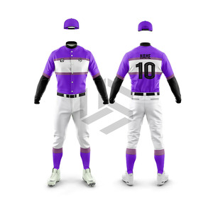Nouvel Arrivage 2026 – Ensemble Uniforme de Baseball Adulte Respirant à Séchage Rapide en Polyester, Grande Taille, Tenue de Sport Confortable pour le Baseball - Product Image 1