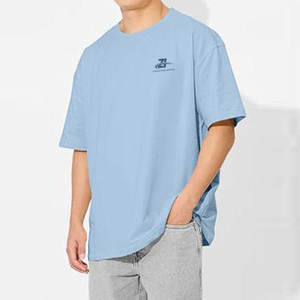 Camisetas Holgadas Transpirables en Oferta, Camisetas Holgadas Cómodas de Talla Grande para Hombre, Ropa Urbana Hecha en Pakistán - Product Image 4