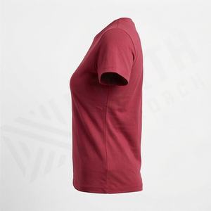 T-shirt pour femmes, couleur personnalisée, tissu doux, design polyvalent, parfait pour la superposition, vêtements décontractés, haute qualité, respirant - Product Image 3