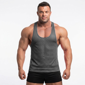 Custom Casual Strength Training Yoga Running Gym Workout Lightweight Crew Neck Quick Dry Knitted Summer Eco-Friendly <b>Tank</b> <b>Tops</b> - Product Image 1
