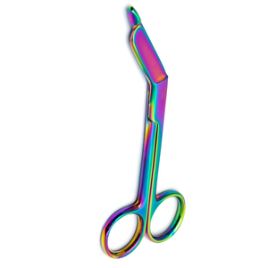 Ciseaux à pansements professionnels en acier inoxydable, ciseaux à traumatisme, fournisseur d'instruments médicaux, ciseaux à pansements - Product Image 4