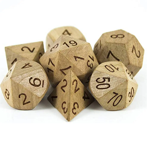 ลูกเต๋าไม้ขายดี งานฝีมือไม้คุณภาพสูงสำหรับเกมกระดาน - Product Image 3