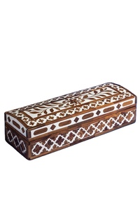 Caja de incrustaciones de hueso hecha a mano artesanal de lujo de la India Tamaño y diseño personalizados Perfecto para el almacenamiento de joyas elegantes y regalos - Product Image 5