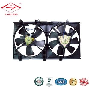 Systèmes électriques automobiles sans soudure, ensemble de ventilateurs 12V pour MITSUBISHI LANCER 03'~07' 2.0L, 2.4L, V6 OE # MR968365 - Product Image 1