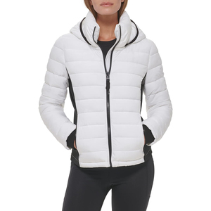 Veste d'hiver pour femmes, veste décontractée en coton pour femmes, parka longue à capuche, vestes chaudes pour filles - Product Image 4