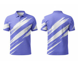 Custom Printed Polo Shirt Moisture Wicking Team Wear Sportswear Durable Stitching for Men Women Youth Quick-Dry Dry-Fit Active - Product Image 1