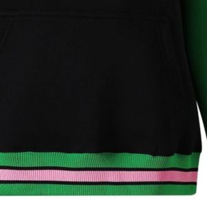 Sudadera de Alta Calidad para Hermandades con Logotipo Chenille Personalizado, MOQs Bajos, Sudadera con Diseño AKA, Sudadera con Capucha, Ropa Griega - Product Image 5