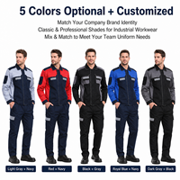 Set Giacca e Pantaloni da Lavoro Industriale Impermeabile e Antivento con Logo Personalizzato, Produzione OEM, Vendita all'Ingrosso, Certificato CE