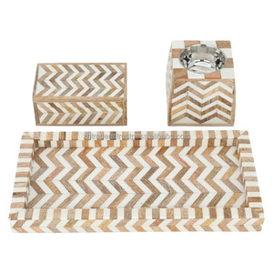 Quemador de incienso ecológico hecho a mano de alta calidad, fregona con incrustaciones de sándalo, bandeja para servir, colección de regalos religiosos de Ramadán Eid - Product Image 4