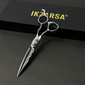 Ciseaux de coiffure professionnels japonais en acier inoxydable 440c, 6 pouces, lame de rasoir, ciseaux de salon de coiffure - Product Image 4