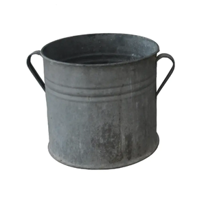 Galvanized Wholesale Zinc Planters Garden Home Decoration Garden Metal Planter Indoor Outdoor Flower Plant <b>Pots</b> - Product Image 1