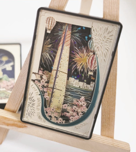 Magnete per Frigorifero in Metallo Stile Retrò 3D Coreano con Stampa Digitale, Souvenir Artistico Tradizionale, Decorazioni all'Ingrosso - Product Image 3