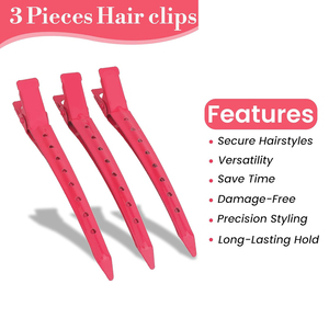 Kit d'extension de cheveux multifonctionnel en acier inoxydable japonais avec pinces et micro-anneaux pour le retrait des liens à la kératine 17 cm - Product Image 4