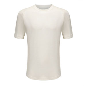 OEM Custom <b>Mens</b> Long Sleeve Merino Wool Soft O Neck T Shirt Premium Casual Knitwear - Product Image 1