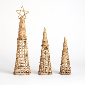 Xmas <b>tree</b> for <b>tabletop</b> decoration holiday ornament supplies water hyacinth christmas <b>trees</b> - Product Image 6