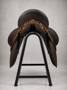 Premium Genuine Leather Jumping Dressage Horse Saddle Professional Western Riding Handcrafted Close Contact Equestrian Wood <b>Tree</b> - Product Image 2