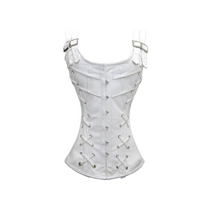 Faja corsé de cuero para mujer al por mayor, control firme, moldeador de cintura, adelgazante de abdomen - Product Image 1