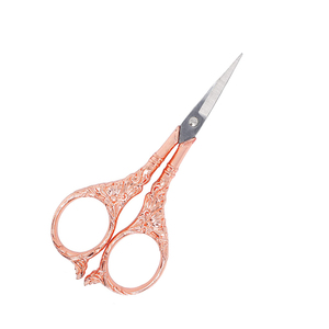 Nail Cuticle <b>Tool</b> <b>Makeup</b> Scissor Eyelash Eyebrow Scissor Curved Head Manicure Scissor With Fine Point Custom Made New - Product Image 2