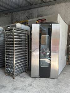 HORNO ROTATIVO de 16 bandejas, Producto estrella 2025 para panadería, 380V, Motor en perfecto estado, 1 año de garantía, Motor de calidad vietnamita - Product Image 5