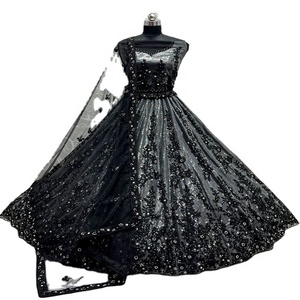 Lehenga Choli de créateur en modal et soie pour mariages et fêtes Meilleur prix de gros pour l'exportation depuis l'Inde - Product Image 2