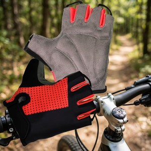 Guantes de Ciclismo Suaves para Mujer y Hombre, Antideslizantes, Medios Dedos, Transpirables, para Verano, Deportes, MTB, Bicicleta, Fitness - Product Image 2