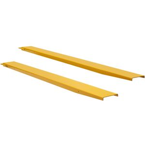 Heavy Duty 96 \ "forcella in acciaio al carbonio 6.5 \" larghezza 1 paio di accessori per carrelli elevatori industriali gialli per carrelli elevatori per Pallet - Product Image 1