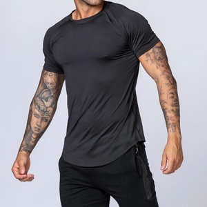 Camisetas Deportivas de Verano Personalizadas para Hombre, Camisetas Casuales para Gimnasio, Manga Corta, 100% Poliéster, Jersey Sólido de Secado Rápido - Product Image 2