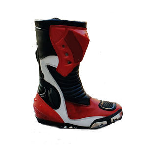 Zapatos de Motocicleta de Cuero Impermeables de Alta Calidad a Bajo Precio, Hechos con Tela Cómoda, Logotipo Personalizado, para Todas las Temporadas, para Hombre - Product Image 5