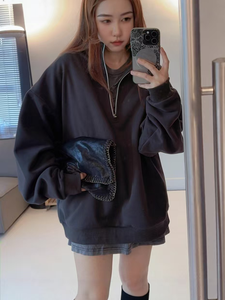 Ensemble de survêtements pour femmes, pantalon de survêtement et sweat-shirt à capuche tendance patchwork automne-hiver, 2 pièces, nouveau - Product Image 3