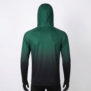 Chemises de pêche et de chasse en polyester imperméables, respirantes, à design personnalisé, pour activités de plein air, type pull-over. - Product Image 3