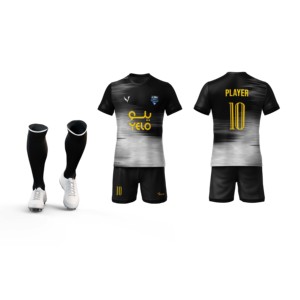 ชุดเสื้อฟุตบอลแข่งขันแบบครึ่งแขนสำหรับผู้ชาย ชุดทีมชาติ  ปรับแต่งได้ตามต้องการ - Product Image 3