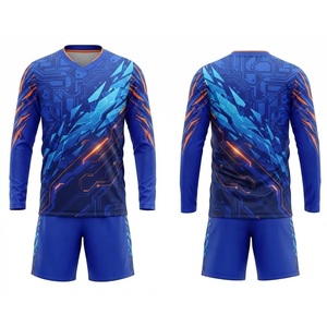 Conjunto de Fútbol Personalizado para Hombre, con Tela Elástica de Compresión, Impresión por Sublimación Detallada, Tinta de Alta Calidad, Talla Juvenil, para Drible - Product Image 1