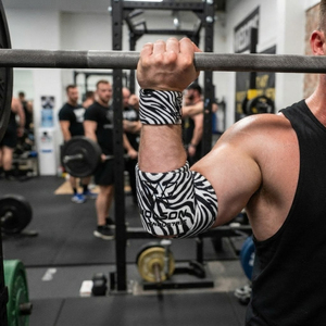 Wolson Industry Heavy Duty Neoprene <b>Elbow</b> Wraps Hook Loop Closure Breathable Fabric <b>for</b> <b>Gym</b> Weight Lifting Strength - Product Image 5
