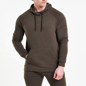 Ensemble de sweat-shirts pour hommes de qualité supérieure, respirant, respectueux de l'environnement, imprimé numériquement, 100% coton, motif uni multicolore, athlétique - Product Image 3