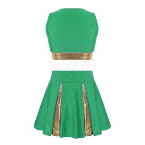 ชุดเชียร์ลีดเดอร์โพลีเอสเตอร์พรีเมียม น้ำหนักเบา ระบายอากาศได้ดี ปรับแต่งได้ เหมาะสำหรับการฝึกซ้อม การแข่งขัน และกิจกรรมในวันแข่งขัน - Product Image 2