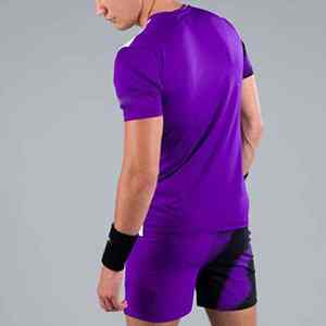 Conjunto Deportivo de Poliéster Transpirable de Ajuste Cómodo, de Última Tendencia, para Entrenamiento, Práctica y Competición, Uniforme de Tenis Antiestático para Hombre - Product Image 5