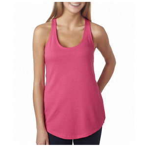Débardeur à manches longues personnalisé pour femme - Polyester/Coton, séchage rapide, respirant, couleur unie, sport, gym, entraînement, impression sérigraphique - Product Image 4