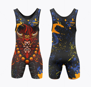 Singlet de Lucha Reversible Personalizable con Logotipo, Elegante y Duradero, Uniforme Deportivo Unisex de Compresión Elástica - Product Image 6