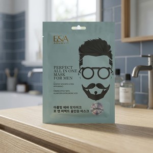 Masque facial en tissu pour le soin de la peau, soin du visage, soin personnel, rajeunissement du visage, formule avancée, types de peau, masque facial, soin pour hommes - Product Image 5