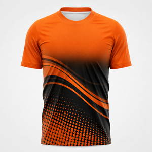 Camiseta con estampado de puntos degradados para hombre de secado rápido |   Camiseta Deportiva Sublimada Personalizada - Product Image 4