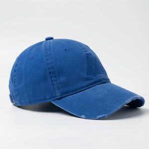 Casquettes <span class=keywords><strong>de</strong></span> baseball bleues effet vieilli à motif triangle pour hommes, modèle A1, idéales pour le sport et <span class=keywords><strong>les</strong></span> loisirs, parfaites pour <span class=keywords><strong>l</strong></span>'été, ventilées et au design original - Product Image 3