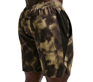 Breathable Eco-Friendly Hot Surf <b>Swim</b> Shorts with Flowers Colored Wash Lightweight Summer Beach Apparel in Polyester/Spandex - Product Image 4