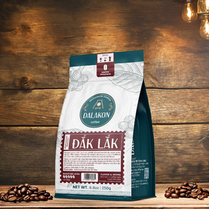 โรบัสต้าผสม HACCP ถุงเวียดนามคั่ว100% ทั้งเมล็ดกาแฟ5% เพิ่มความชื้น Qualit250g สูง - Product Image 1