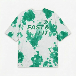 Camiseta de Alta Calidad con Lavado Ácido para Hombre 2025, para Fitness y Uso Casual, Cómoda - Product Image 3