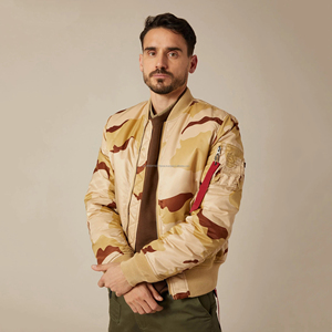Chaqueta bomber a prueba de viento de moda para hombre con cuello alto con capucha y decoración de bolsillo chaqueta con cierre de cremallera de color sólido - Product Image 4